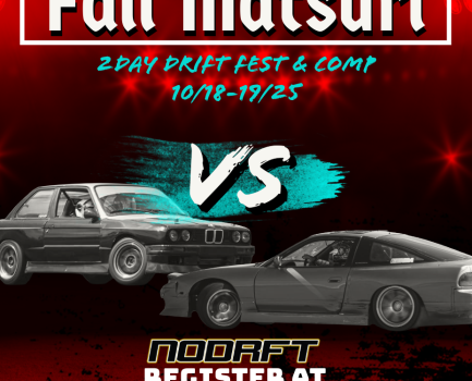 Fall Matsuri 2025 10.18-19 2Day Drift Fest Round 3 Finale D-Competition
