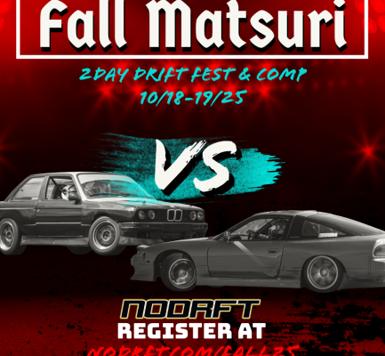 Fall Matsuri 2025 10.18-19 2Day Drift Fest Round 3 Finale D-Competition