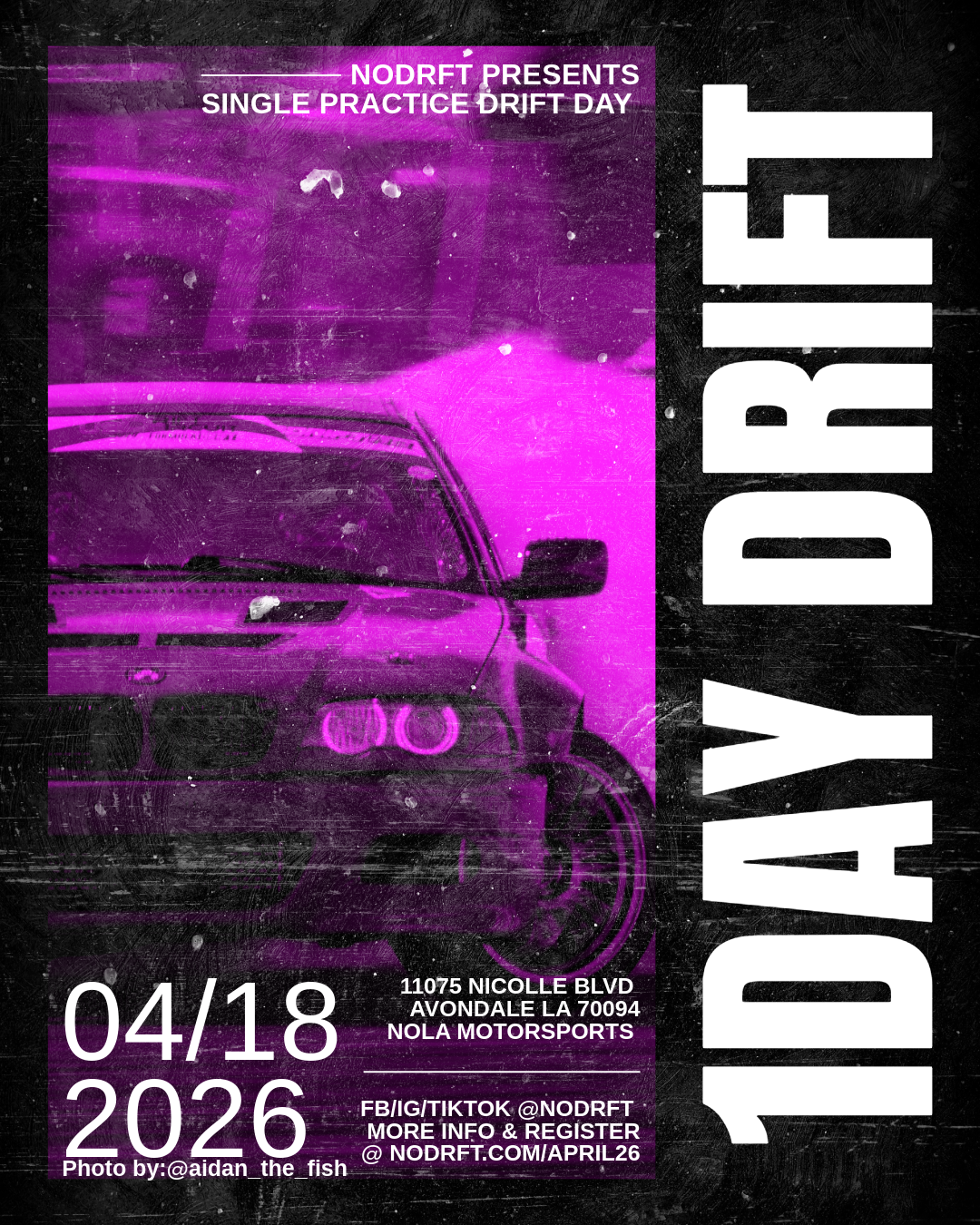 NODRFT SINGLE DRIFT DAY 4.18.26